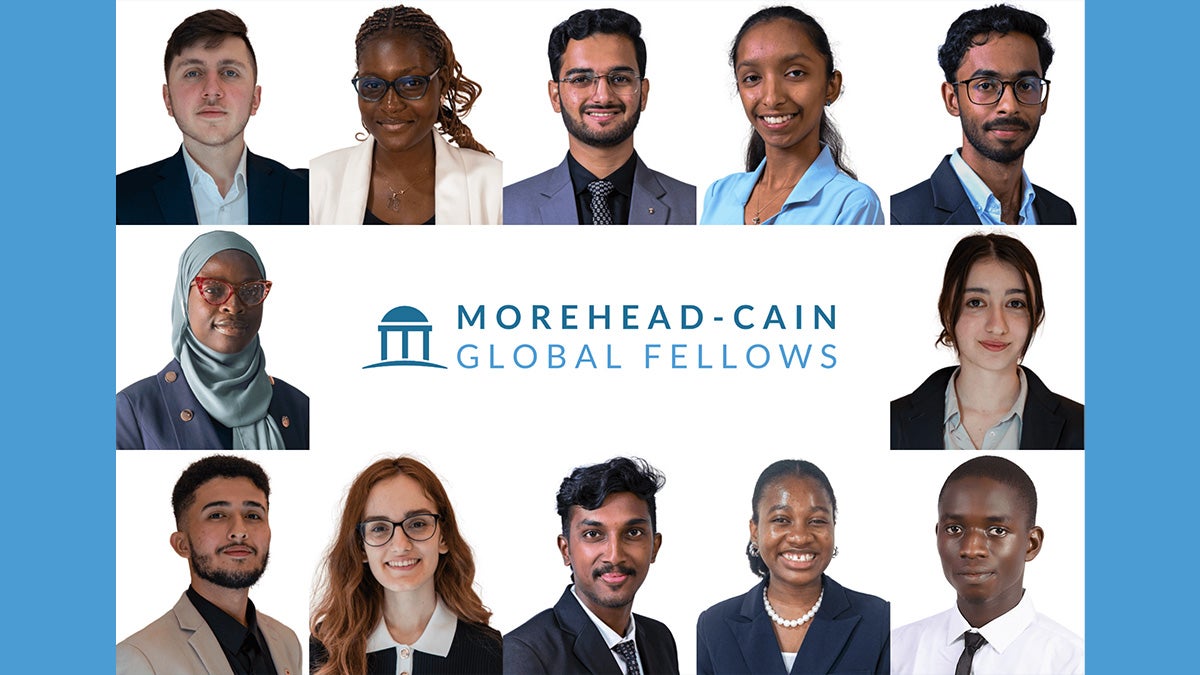 Collage image of Morehead-Cain Global Fellows.