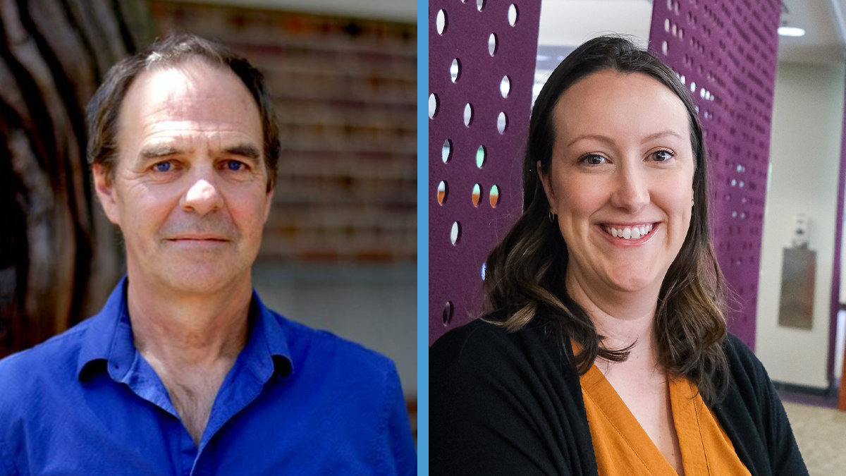 Dan Anderson and Dayna Durbin, collaborators on the Carolina AI Literacy Initiative.