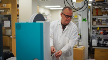 Brian Hardy, compound and laboratory manager of the Pearce Lab in CICBDD.