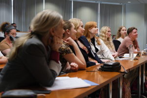 Students participate in the U.N.C. - Chapel Hill-University of Helsinki exchange program on women in global security.