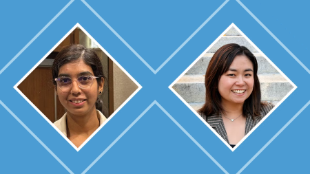 Vaidehi Patil on the left and Vivi Ito on the right, in a graphic image.